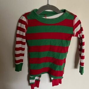 Hanna Andersson Striped Patchwork Pajamas